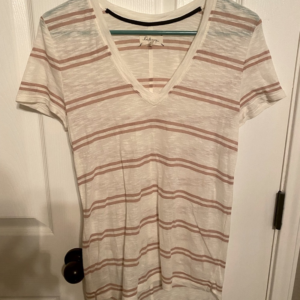 Lou & Gray striped shirt, size small